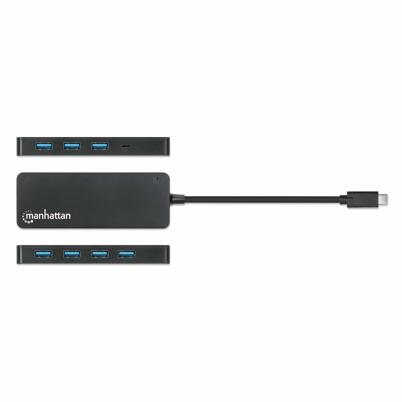 HUB USB MANHATTAN / 3.0 / Typ‑C Plug→ 7×USB‑A Socket / 5 Gbit/s / Zezë - Figura 4