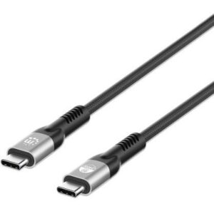 Kabllo USB Manhattan / USB4 / USB‑C Male–Male / 240 W / 40 Gbps / 8K / 1 m