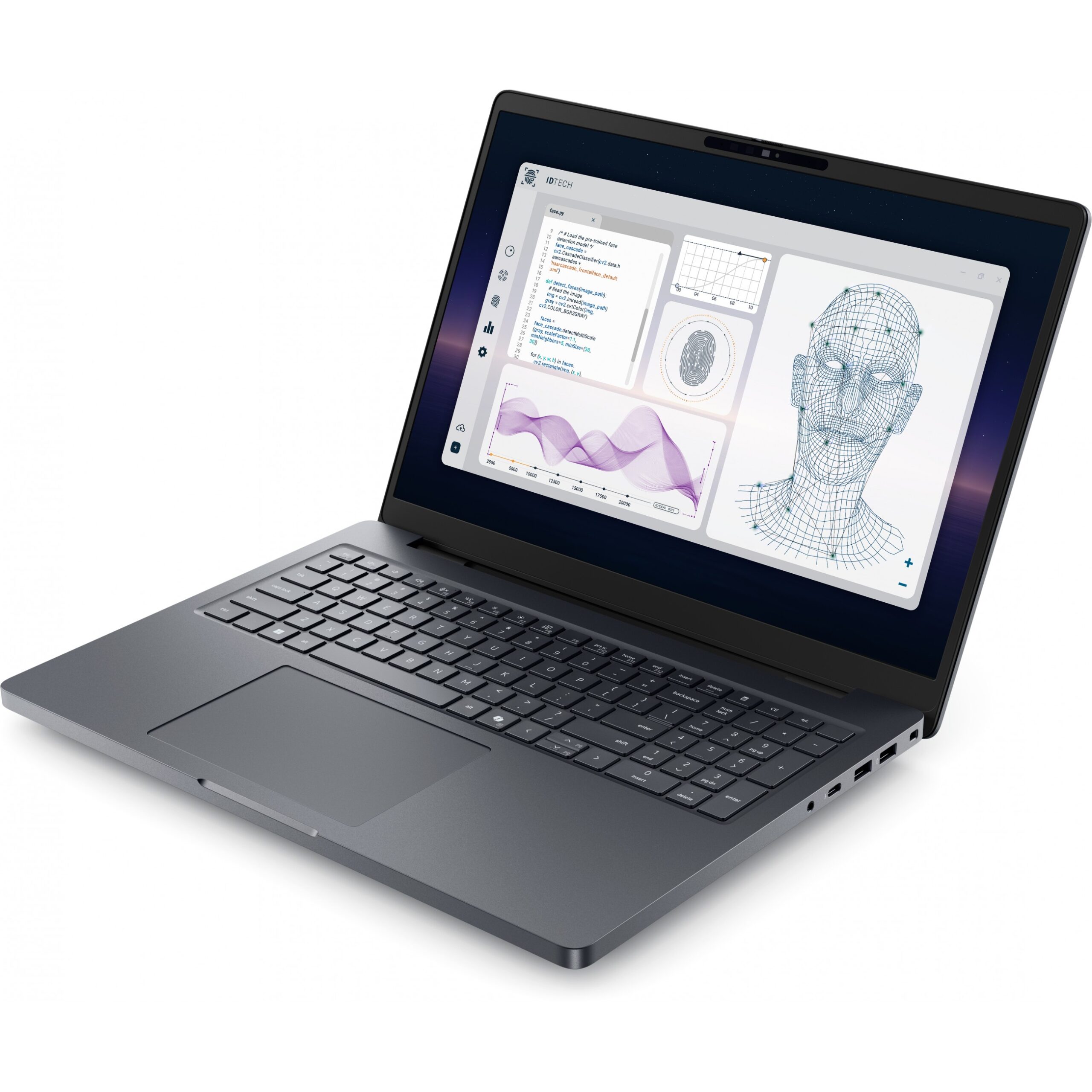 Laptop Dell PRO MAX PLUS 16 MB16250 / Ultra 7-265HX / 32GB LPDDR5 / 1TB / 16" Full HD+ WVA / RTX PRO 2000 8GB / DE - Zezë - Figura 2
