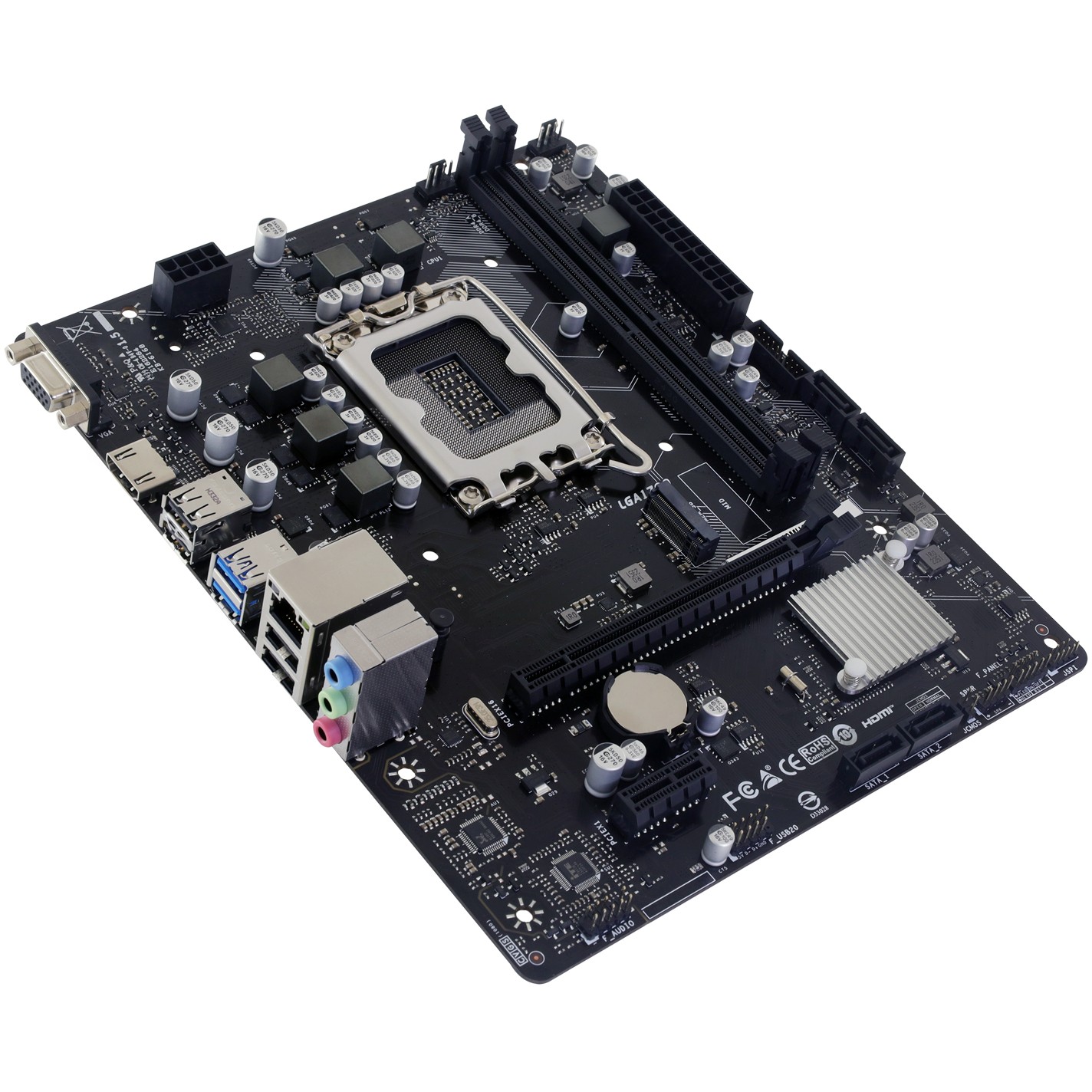 Pllakë Amë MB Intel Biostar H610MHC 2.0 / LGA 1700 / DDR4 / HDMI+VGA - Figura 3