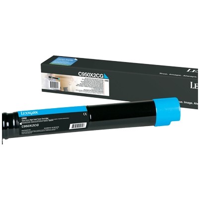 Toner LEXMARK C950 Original Cartridge / High Yield (Approx. 22,000 Pages) - Blu