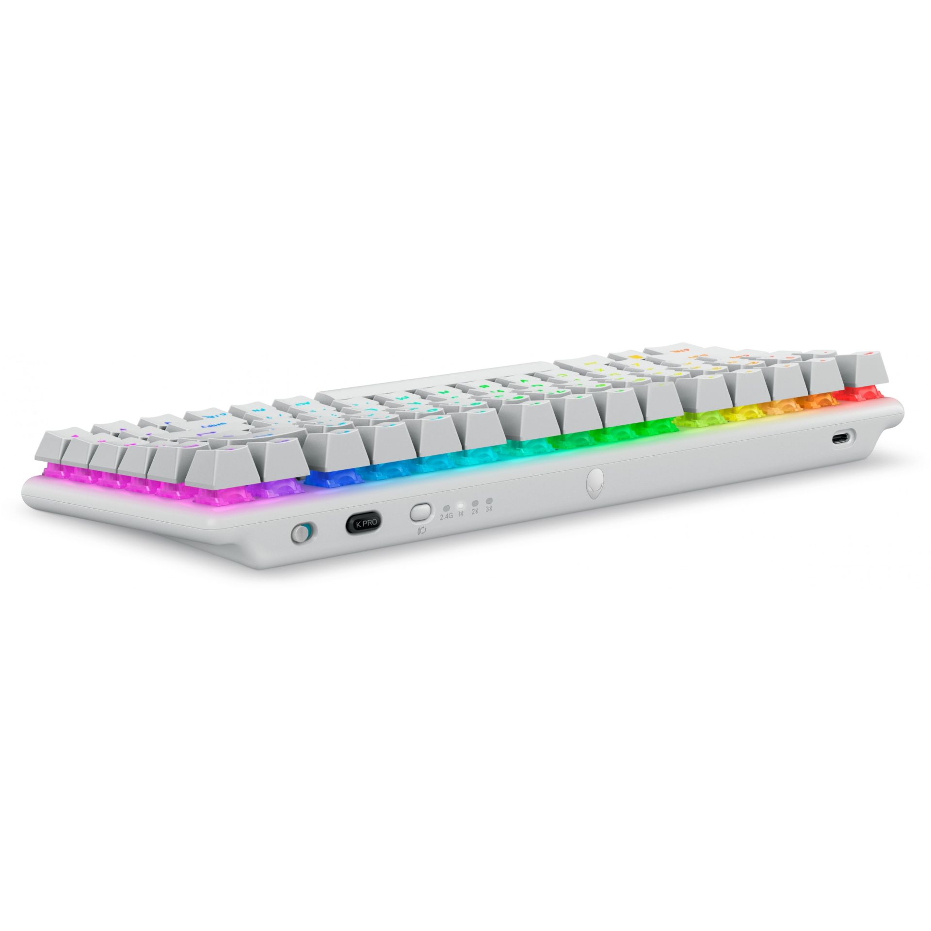 Tastierë Gaming pa kabllo DELL Alienware Pro Wireless / US QWERTY - Bardhë - Figura 4