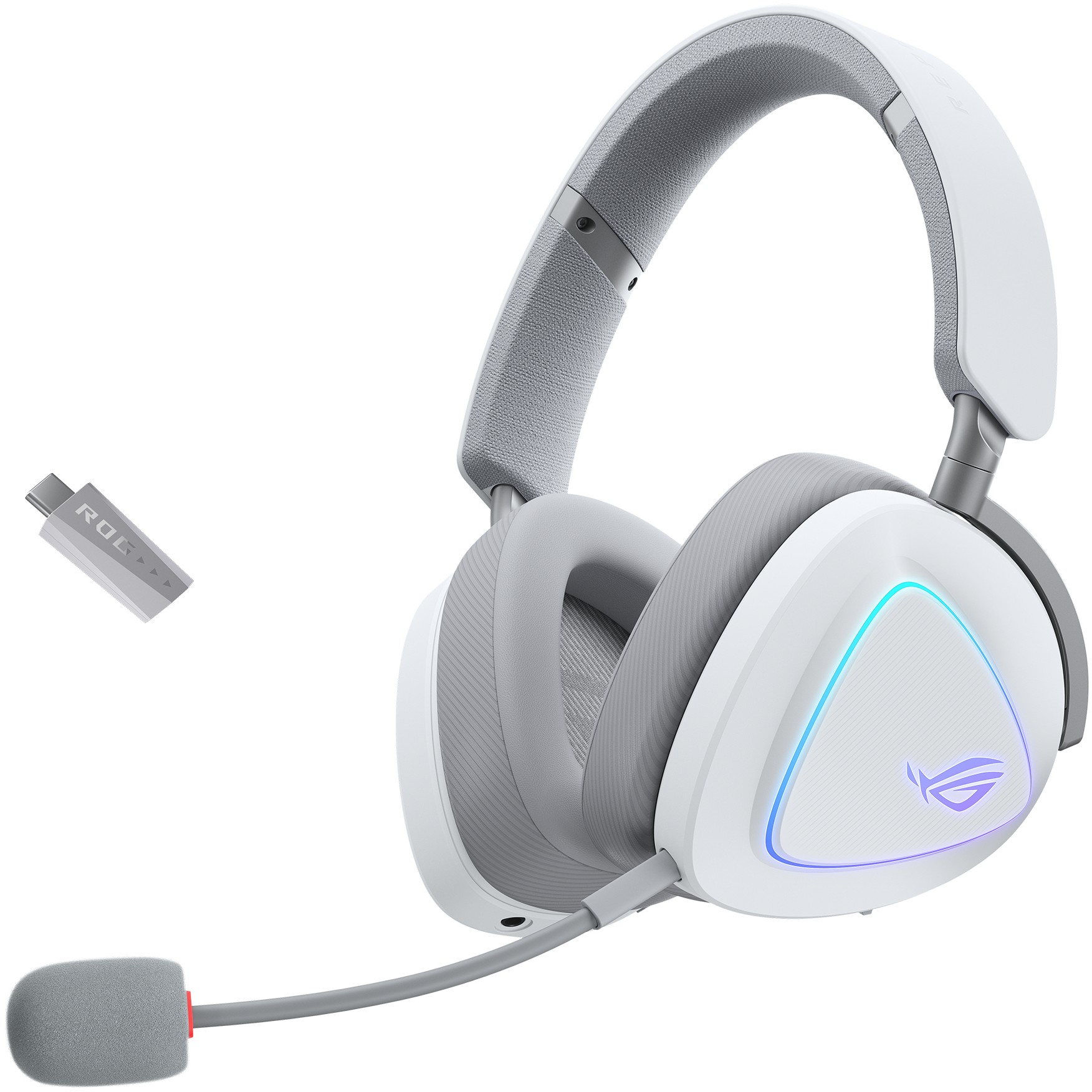 Kufje Gaming Asus ROG Delta II – Bardhë