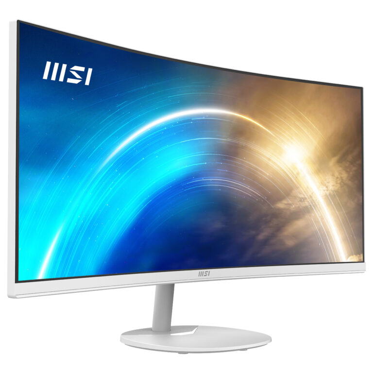 Monitor MSI PRO MP341CQW / 34"/ UWQHD VA Curved / 100Hz / 1ms / HDMI+DP- Bardhë