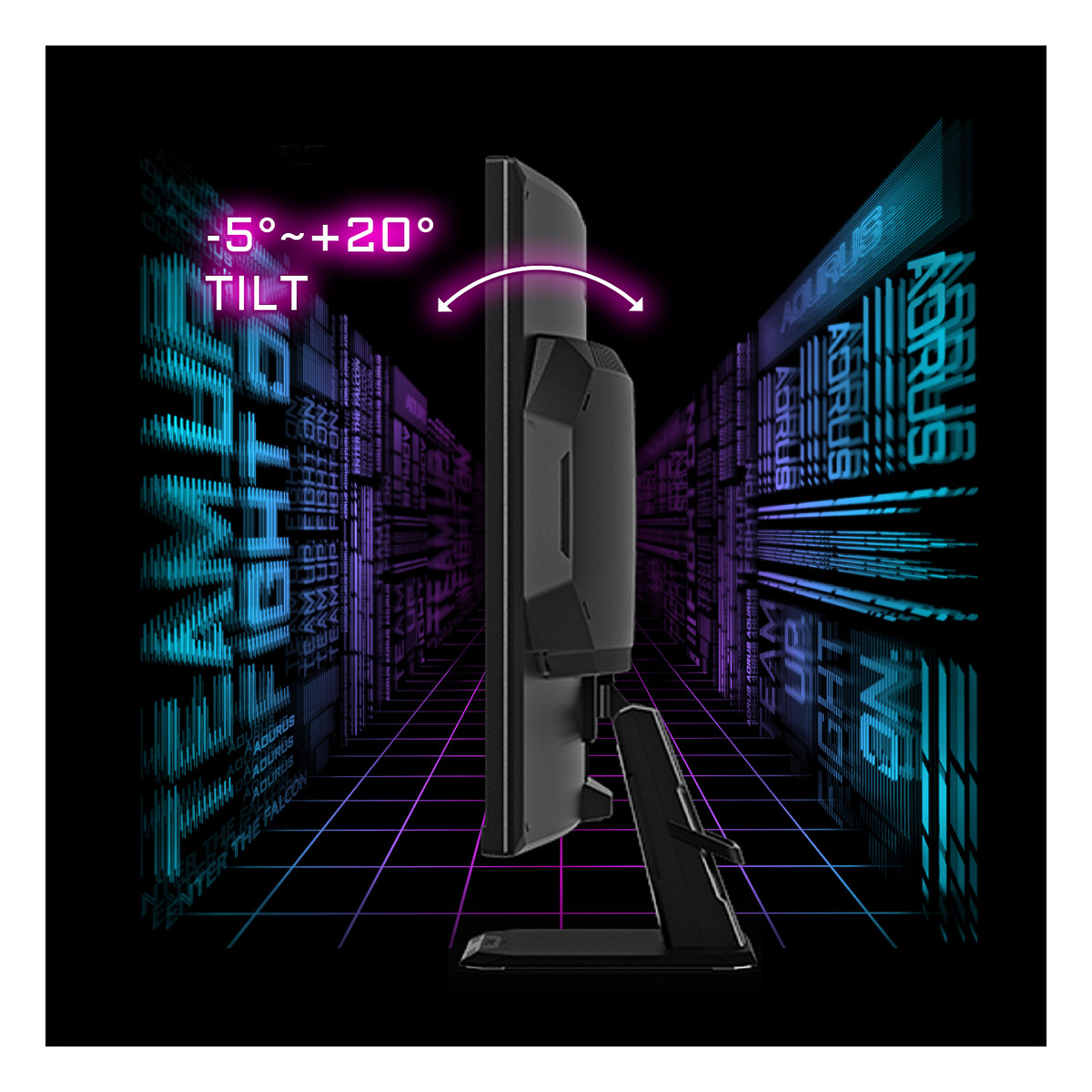 Monitor Gaming Gigabyte (GS32QCA) / 31.5"/ Quad HD VA AG / Edge LED / Curved / 180Hz / 1ms / HDMI + DisplayPort - Zezë - Figura 3