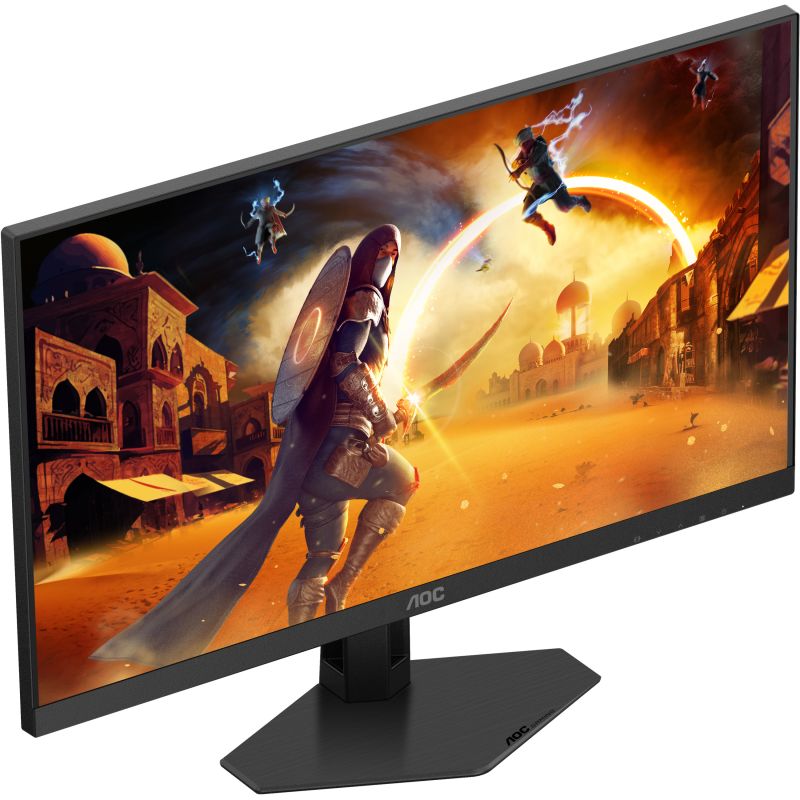 Monitor Gaming AOC 24G4HRE / 23.8"/ Full HD Fast IPS AG / W-LED / 200Hz / 0.5ms / HDMI + DisplayPort - Zezë/Kuqe - Figura 2