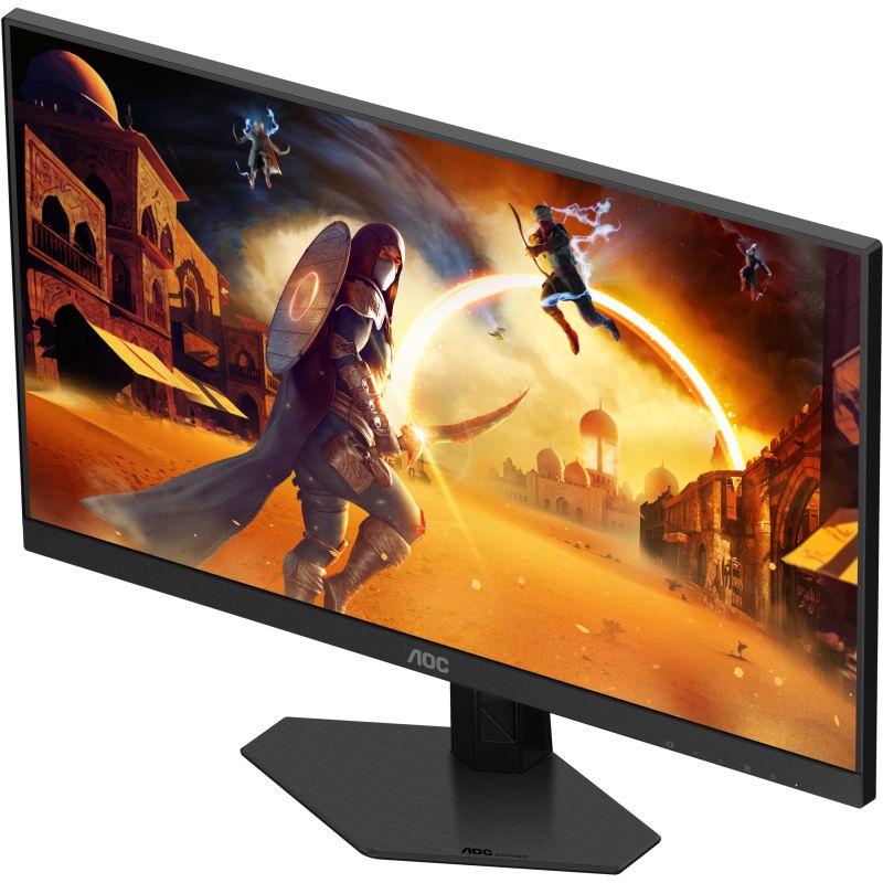 Monitor Gaming AOC 24G4HRE / 23.8"/ Full HD Fast IPS AG / W-LED / 200Hz / 0.5ms / HDMI + DisplayPort - Zezë/Kuqe - Figura 3