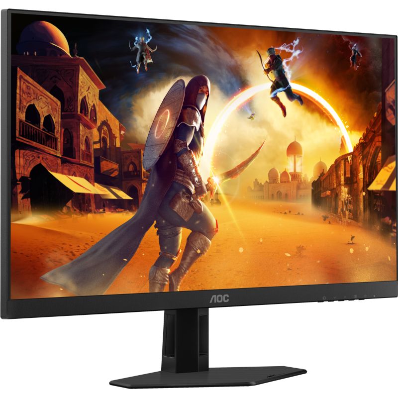 Monitor Gaming AOC 24G4HRE / 23.8"/ Full HD Fast IPS AG / W-LED / 200Hz / 0.5ms / HDMI + DisplayPort - Zezë/Kuqe - Figura 4