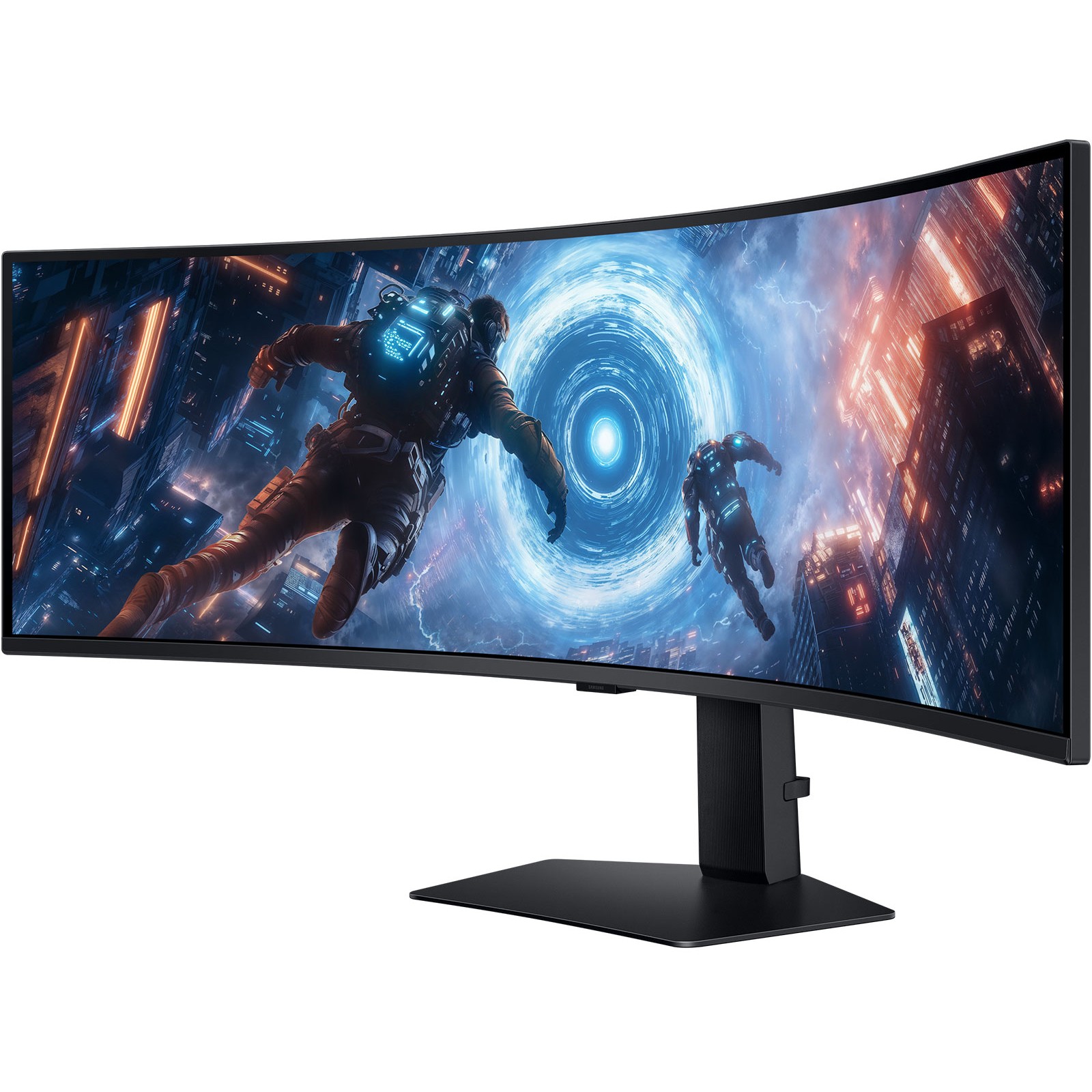 Monitor i Lakuar & UltraWide Samsung Odyssey G91F / 49" Dual QHD Curved VA 144Hz 1ms / DP / e zezë - Figura 3
