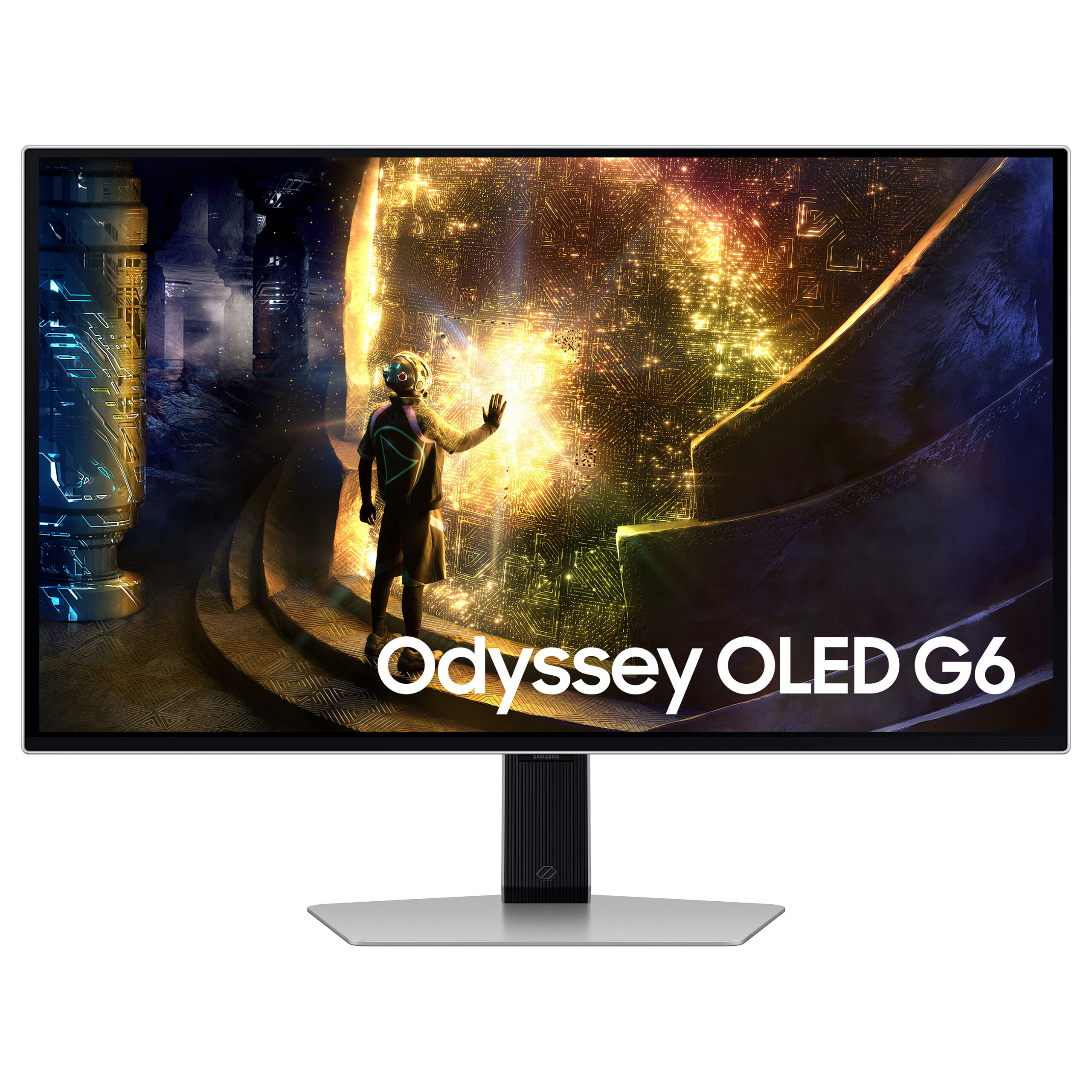 Monitor Gaming Samsung G61SD Odyssey / 27"/ Quad HD OLED / 240Hz / 0.03ms / HDMI+USB+DP - Argjend / Zezë