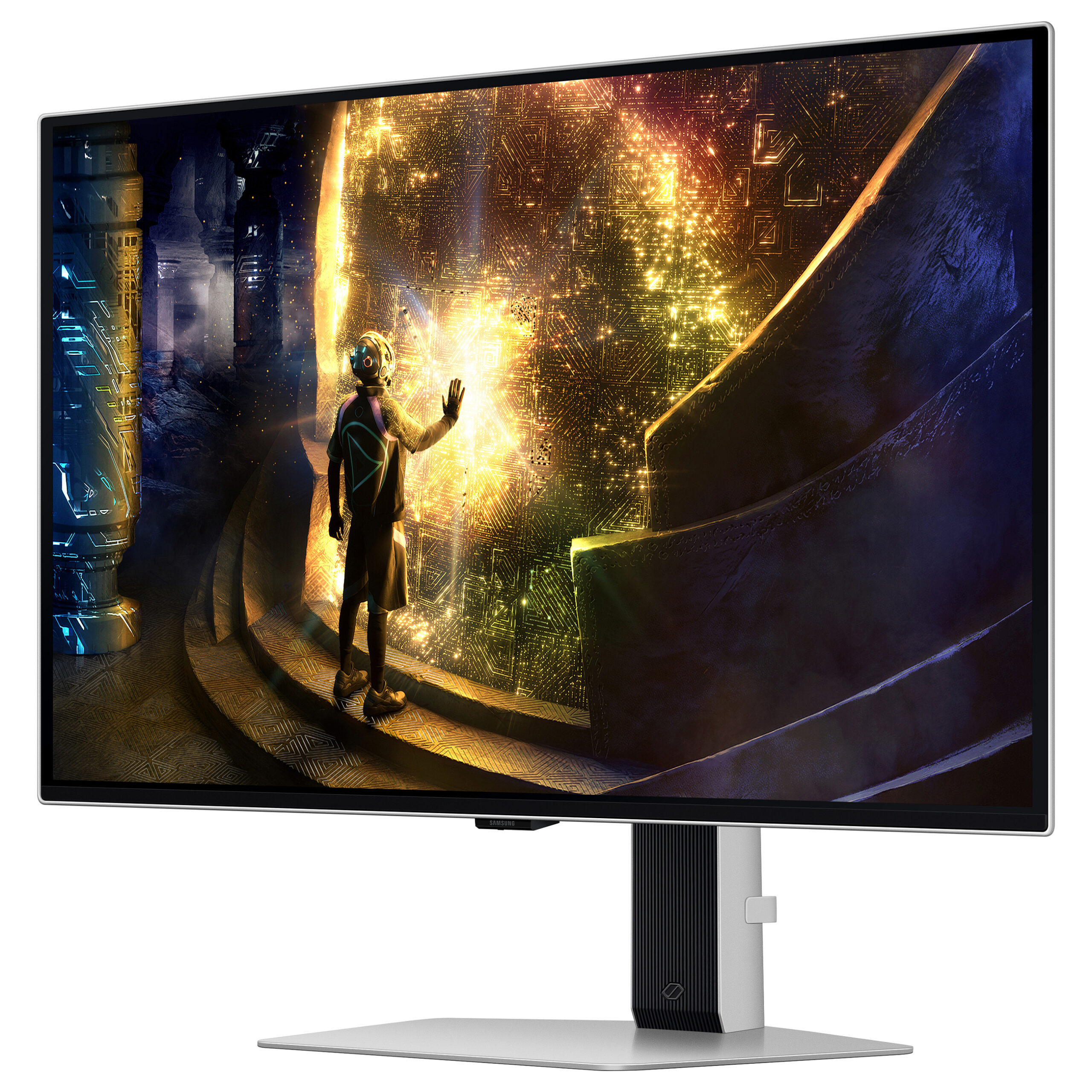 Monitor Gaming Samsung G61SD Odyssey / 27"/ Quad HD OLED / 240Hz / 0.03ms / HDMI+USB+DP - Argjend / Zezë - Figura 3