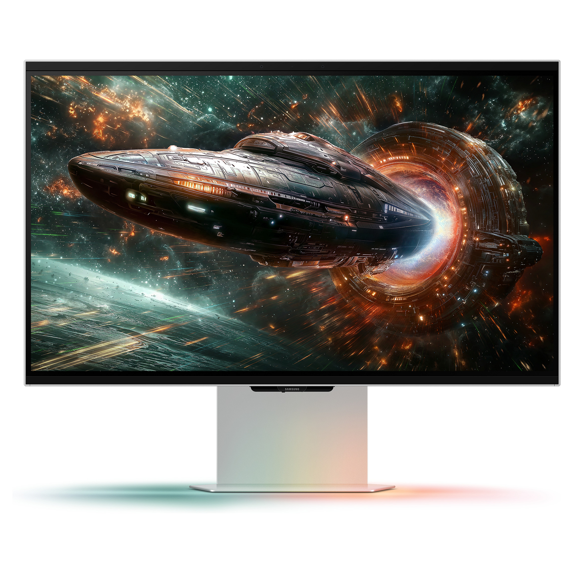 Monitor Gaming Samsung Odyssey 3D G90XF LS27FG900XUXEN / 27" / 4K Ultra HD IPS / LCD / 165 Hz / 1 ms / HDMI+USB+DP - Argjend - Figura 2
