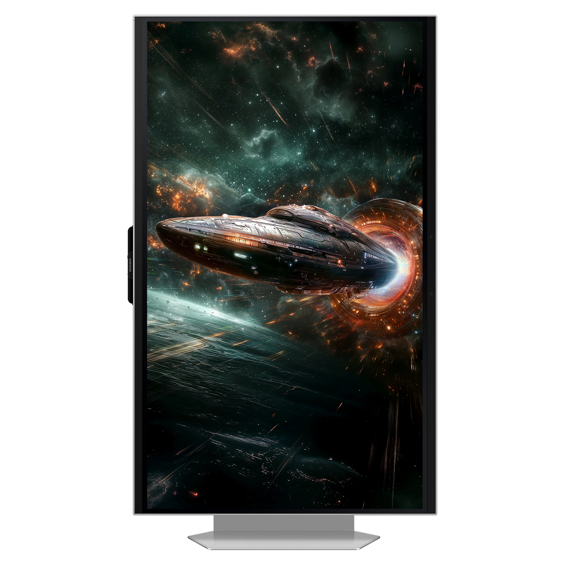 Monitor Gaming Samsung Odyssey 3D G90XF LS27FG900XUXEN / 27" / 4K Ultra HD IPS / LCD / 165 Hz / 1 ms / HDMI+USB+DP - Argjend - Figura 3