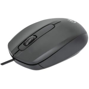Maus Me kabllo MANHATTAN Comfort II Optical USB - Zezë