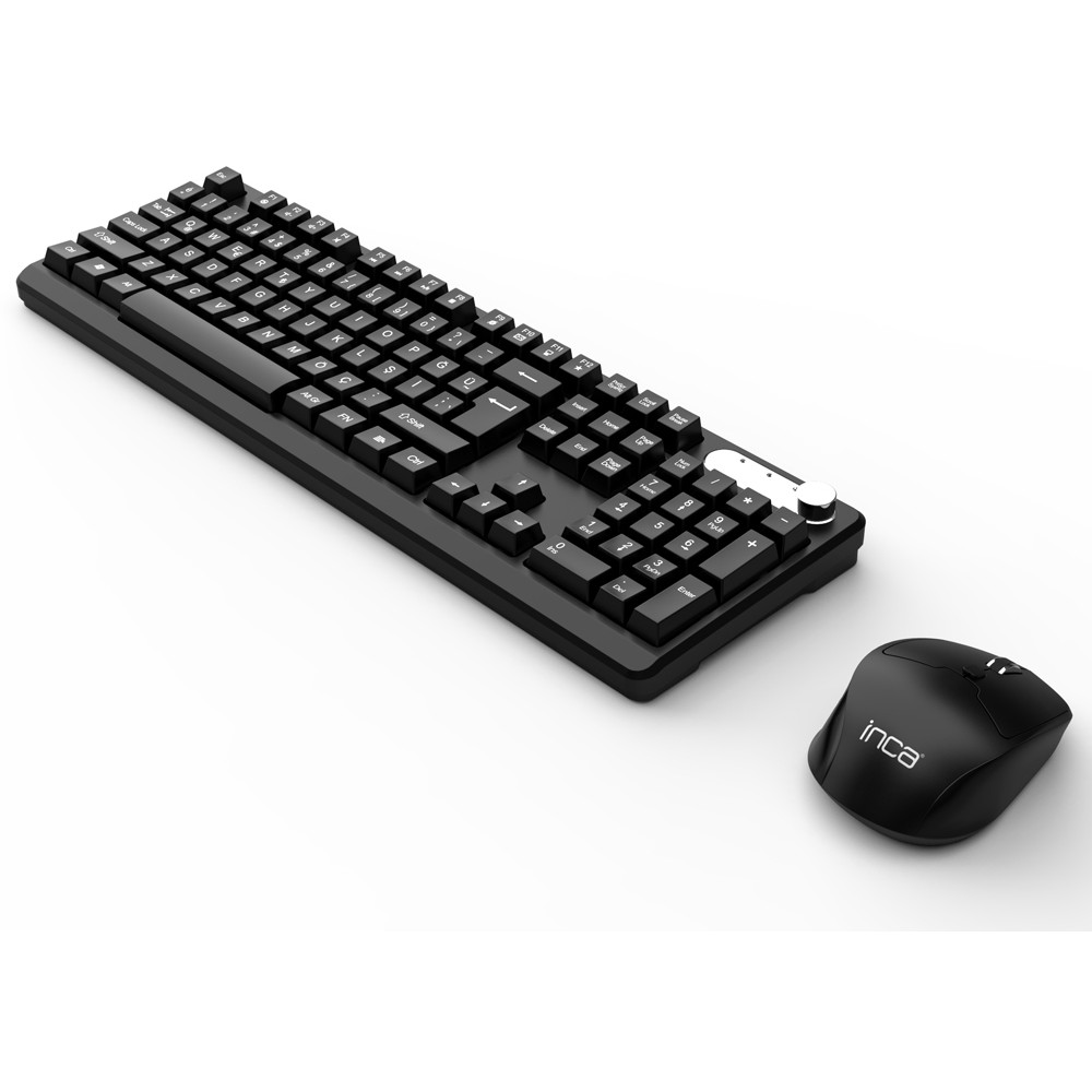 Combo (Tastierë & Maus) INCA IWS-549U Wired / USB 2.0 Keyboard + USB-C Mouse - Zezë - Figura 5