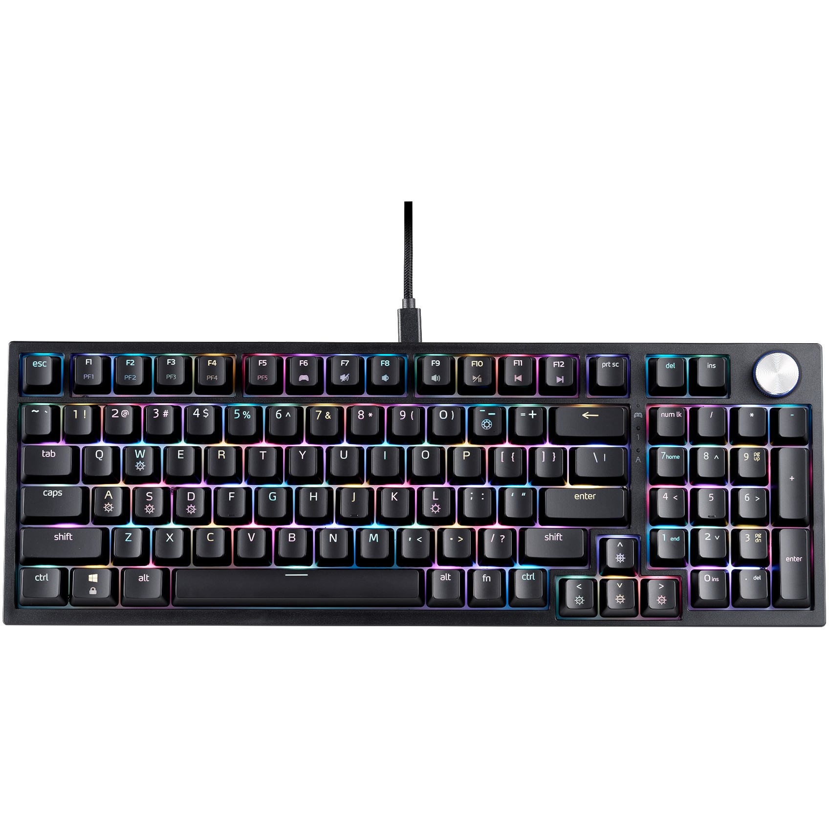 Tastierë Gaming XPG SORCERER Wired / QWERTY / US Language – Zezë