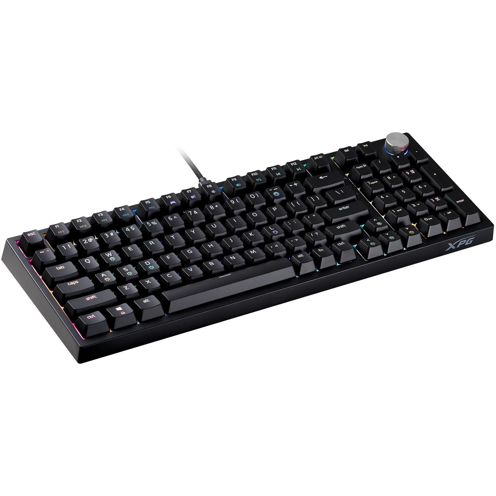 Tastierë Gaming XPG SORCERER Wired / QWERTY / US Language – Zezë - Figura 5