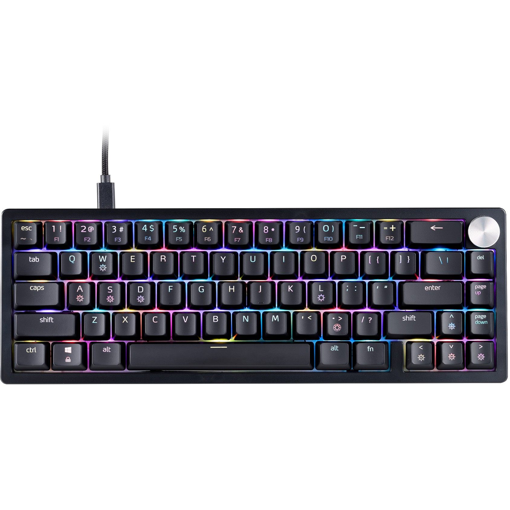 Tastierë Gaming XPG SORCERER MINI Wired / QWERTY / US Language – Zezë