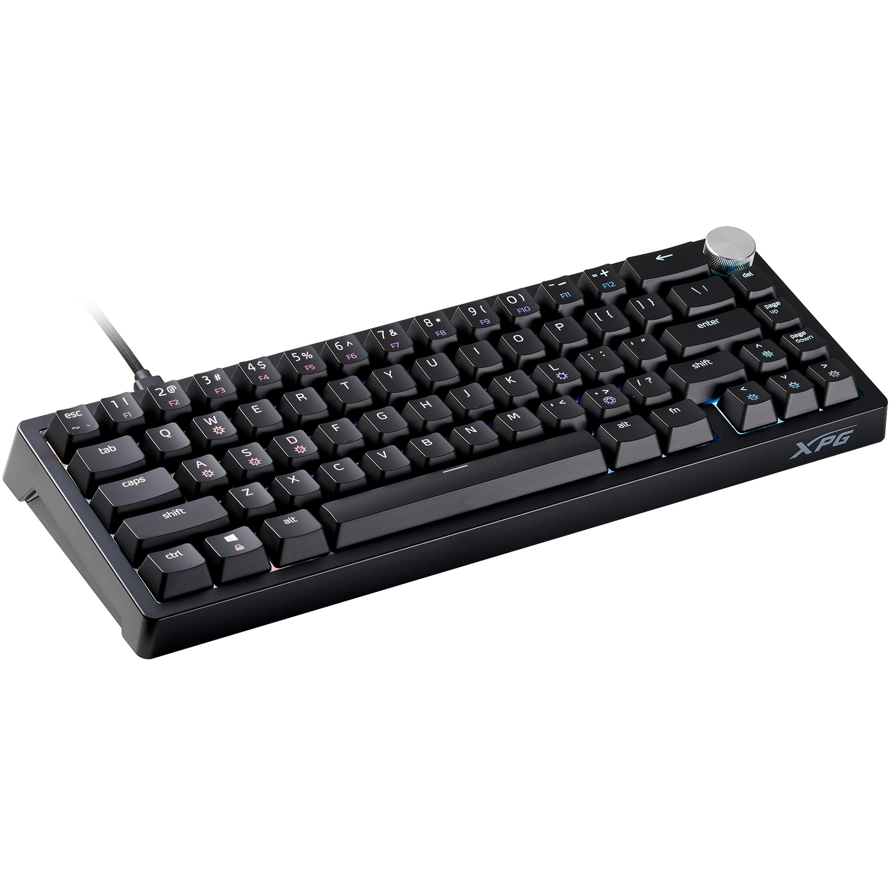 Tastierë Gaming XPG SORCERER MINI Wired / QWERTY / US Language – Zezë - Figura 5