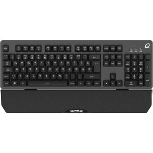 Tastierë Gaming  QPAD Pro MK40 Wired / QWERTZ / German Language – Zezë