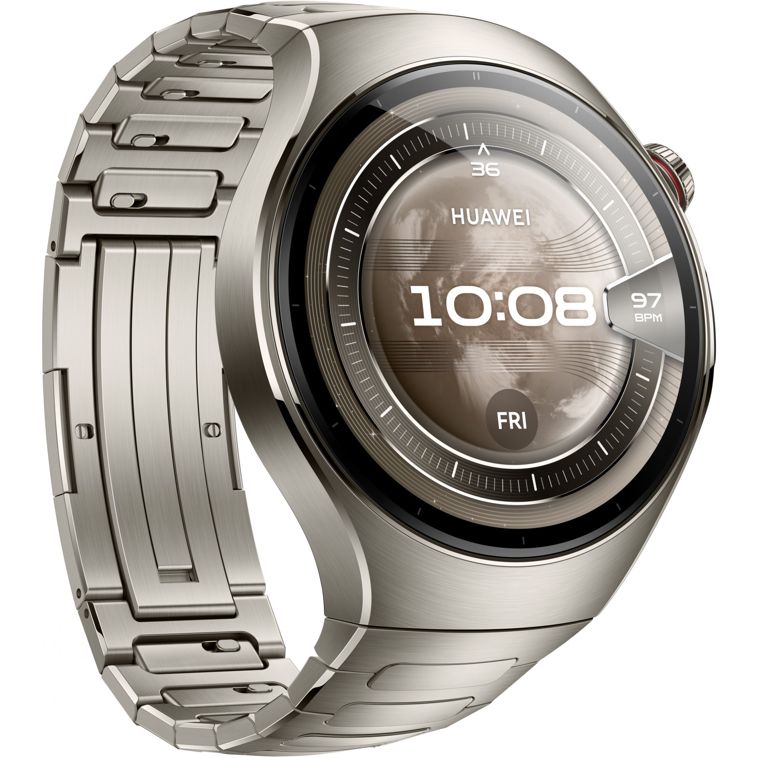 Orë e mençur Huawei Watch 5 46mm (Rates-L29M) Titanium Strap - Figura 5