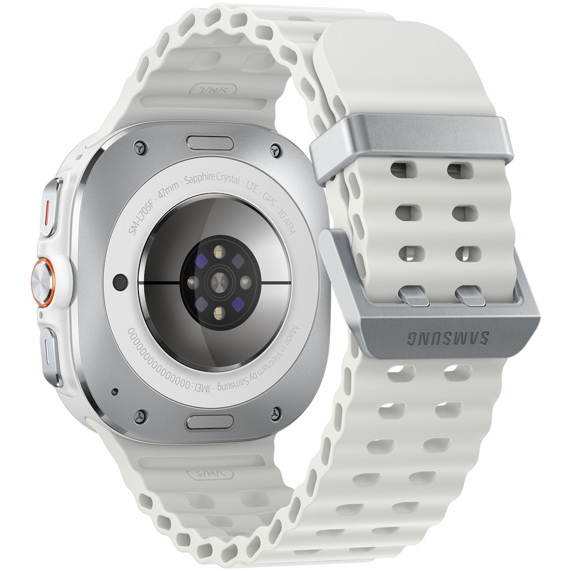 Orë e mençur Samsung Galaxy Watch Ultra LTE 47mm- titanium white - Figura 4