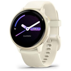 Orë e mençur Garmin Vivoactive 6 – Bezhë