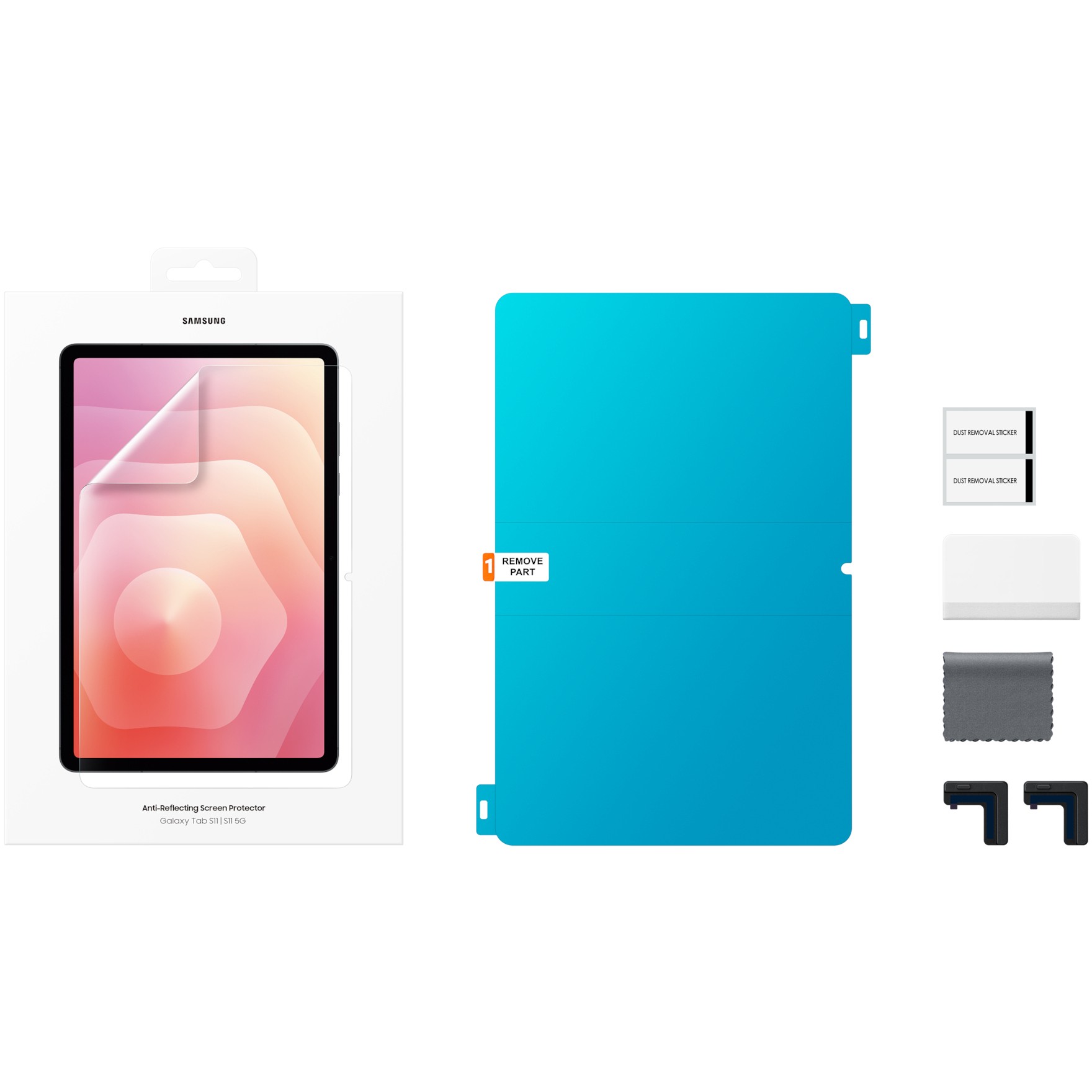 Aksesorë për tablet Samsung Anti-Reflecting Screen Protector për Galaxy Tab S11 – Transparente - Figura 3