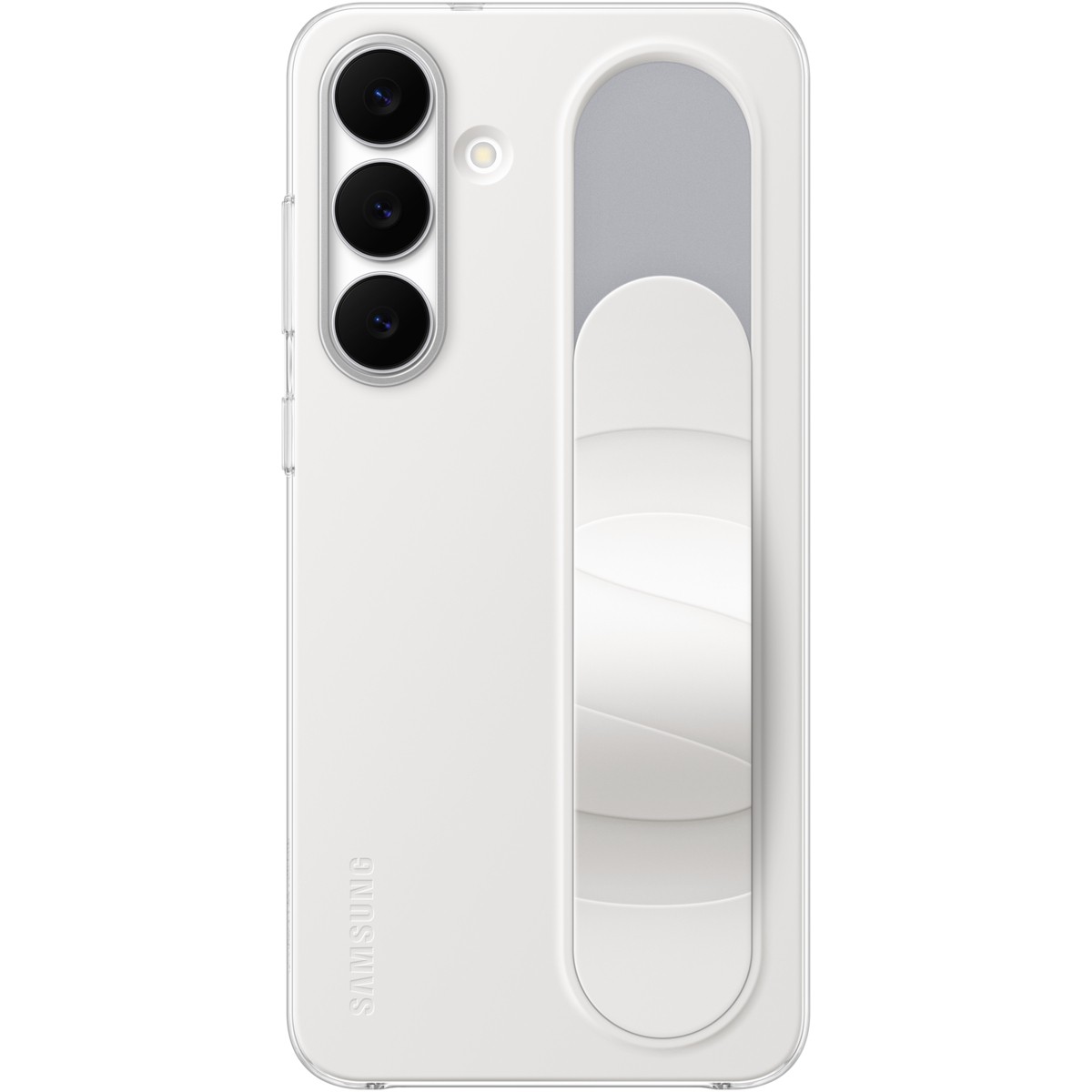 Aksesorë për telefon Samsung Standing Grip Cover for Galaxy S25 FE - Bardhë - Figura 5