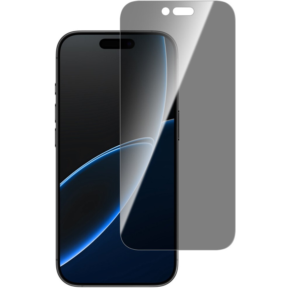 Aksesorë për telefon 4smarts Second Glass / with Mounting Frame / for iPhone 17 Air - Privacy Screen Protector