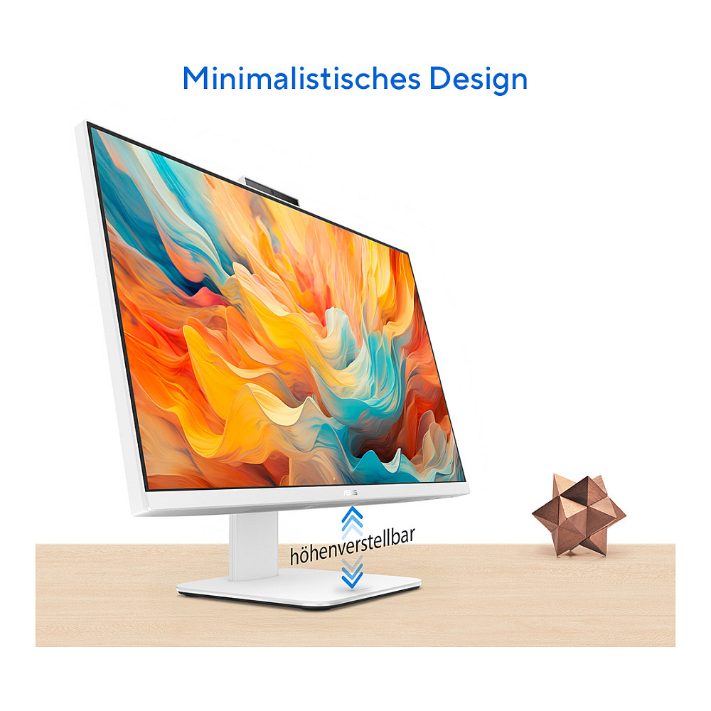AIO ASUS ExpertCenter P4 V470VAK-WPE925W / i5-13420H / 8GB DDR5 / 512GB / 27" Full HD / Intel UHD Graphics / Kb + Mouse - Bardhë - Figura 5