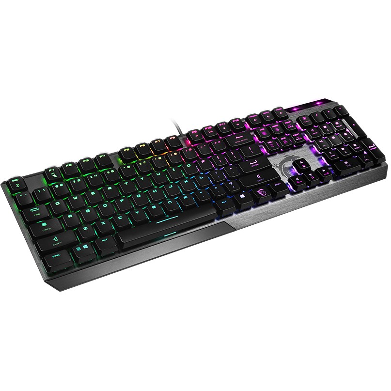 Tastierë Gaming MSI VIGOR GK50 Low Profile Wired / Mechanical / QWERTY / US Language – Zezë - Figura 3
