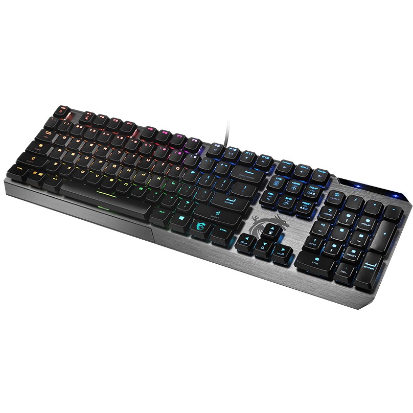 Tastierë Gaming MSI VIGOR GK50 Low Profile Wired / Mechanical / QWERTY / US Language – Zezë - Figura 4