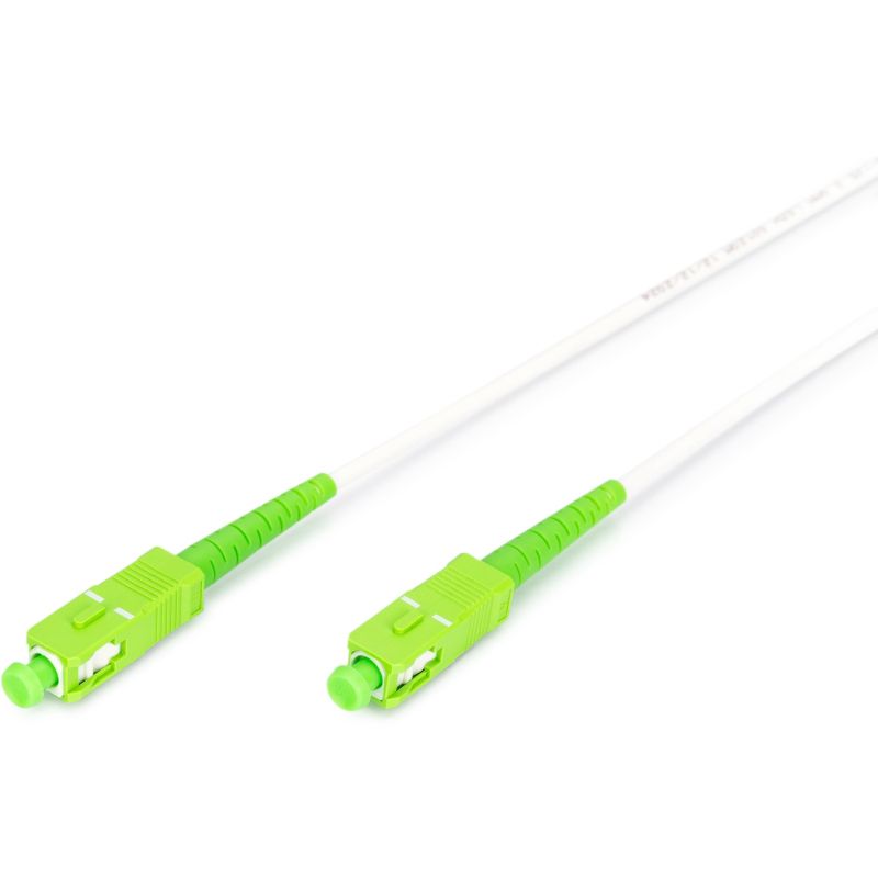 Kabllo për rrjet DIGITUS / LWL Patch Cable / 5m / Singlemode – Gjelbër