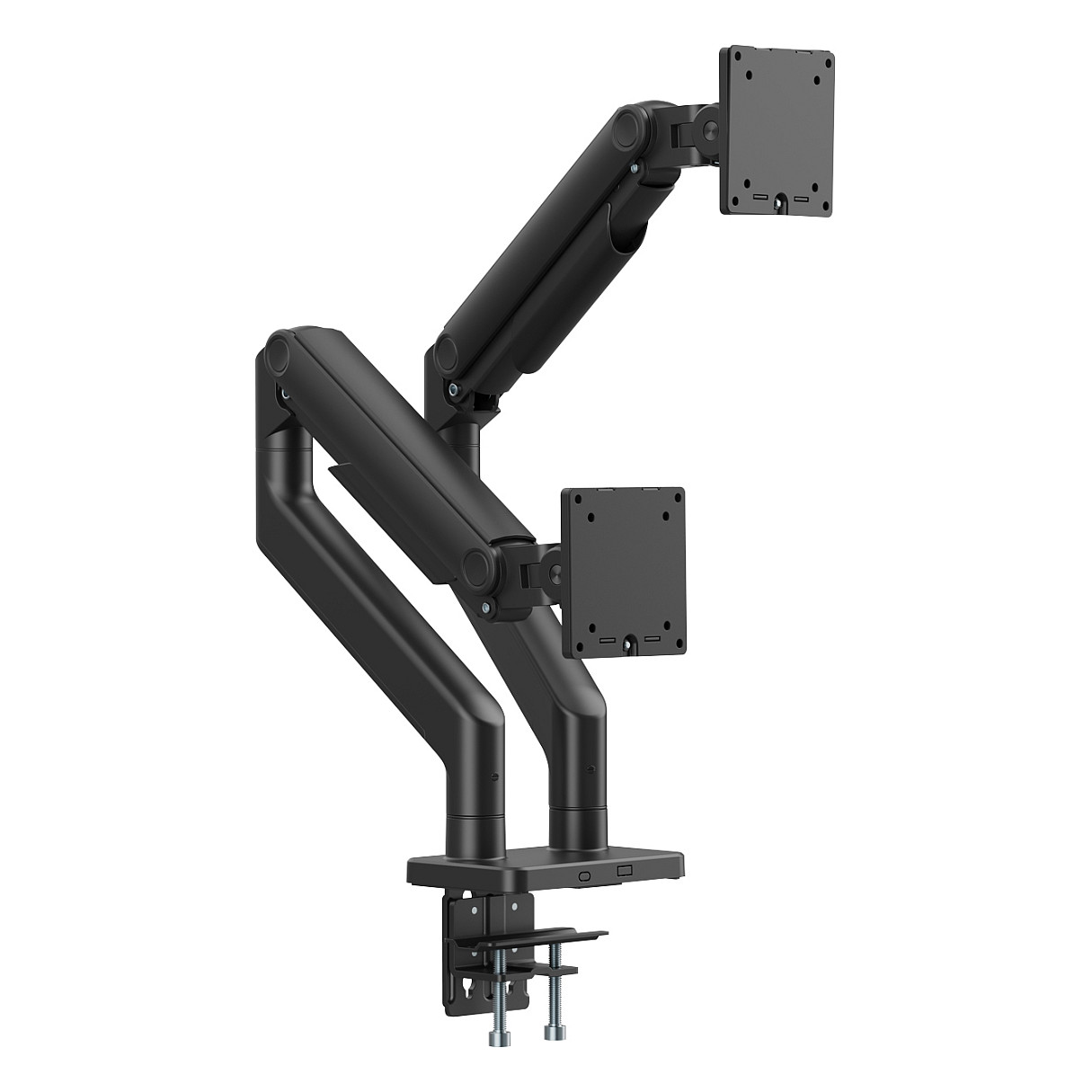Mbajtëse për Monitor DIGITUS Dual / 2×45″ / 2×20 kg - Zezë