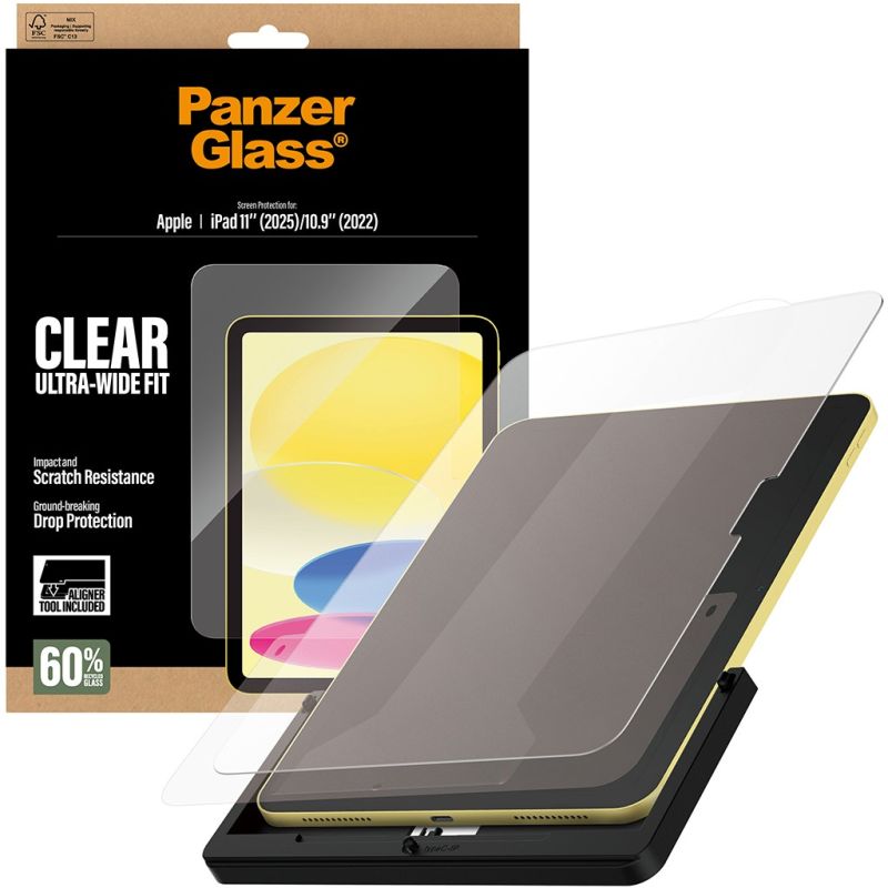 Aksesorë për telefon PanzerGlass Screen Protector / Ultra-Wide Fit / for iPad 11th Generation 11" (2025) - Tranparente - Figura 3