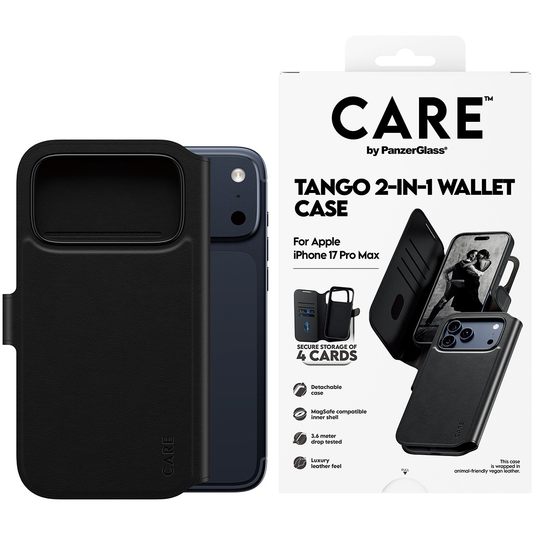 CARE Feature Case Tango 2in1 Wallet with MagSafe for iPhone 17 Pro Max - Zezë - Figura 2