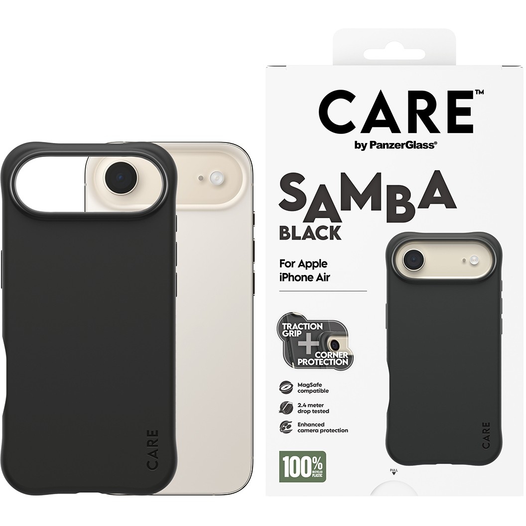 CARE Fashionable Samba Black Case with MagSafe for iPhone 17 Air - Figura 2