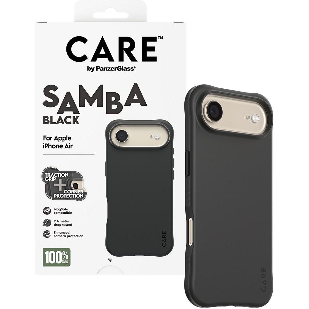 CARE Fashionable Samba Black Case with MagSafe for iPhone 17 Air - Figura 5
