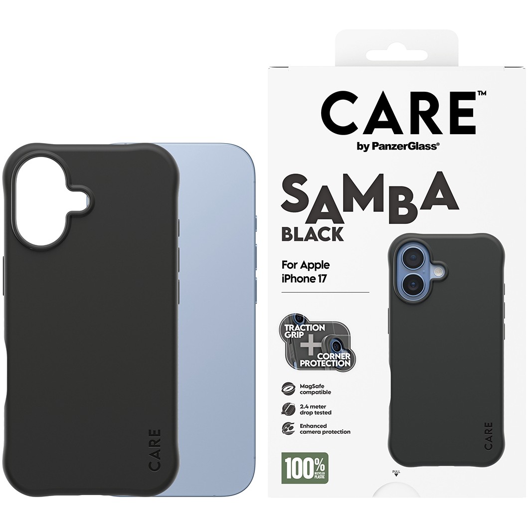 CARE Fashionable Samba Black Case with MagSafe for iPhone 17 - Figura 2