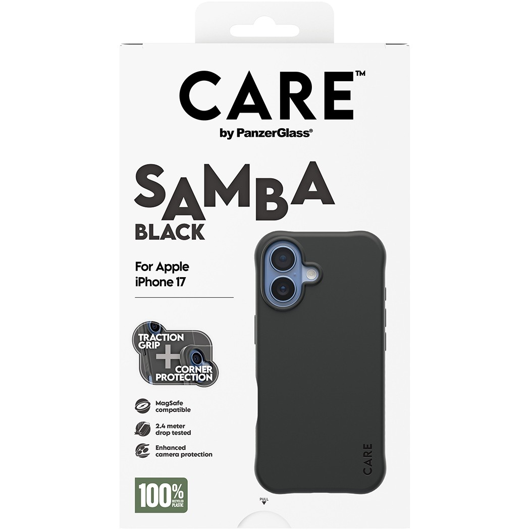 CARE Fashionable Samba Black Case with MagSafe for iPhone 17 - Figura 3