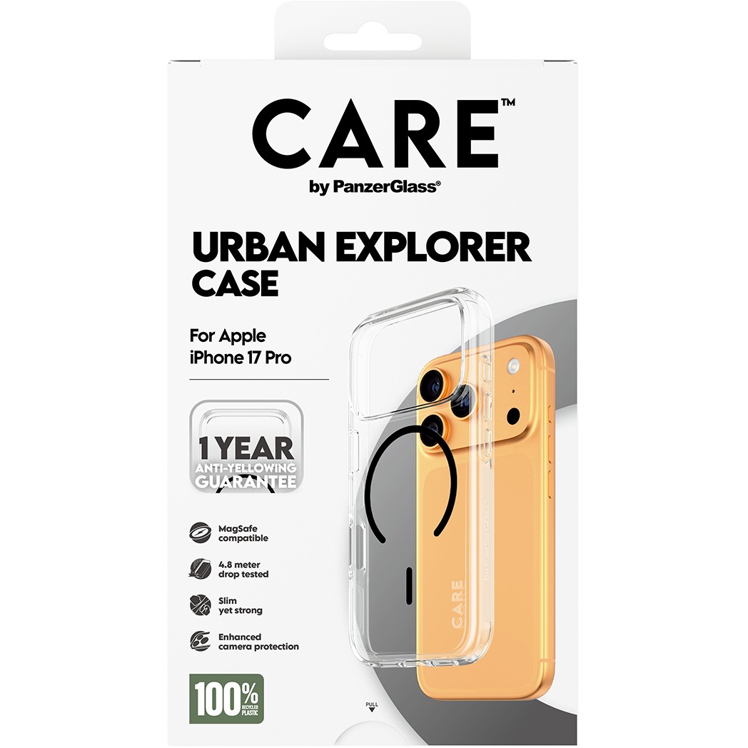 CARE Flagship Clear Urban Explorer Case with MagSafe for iPhone 17 Pro - Figura 3