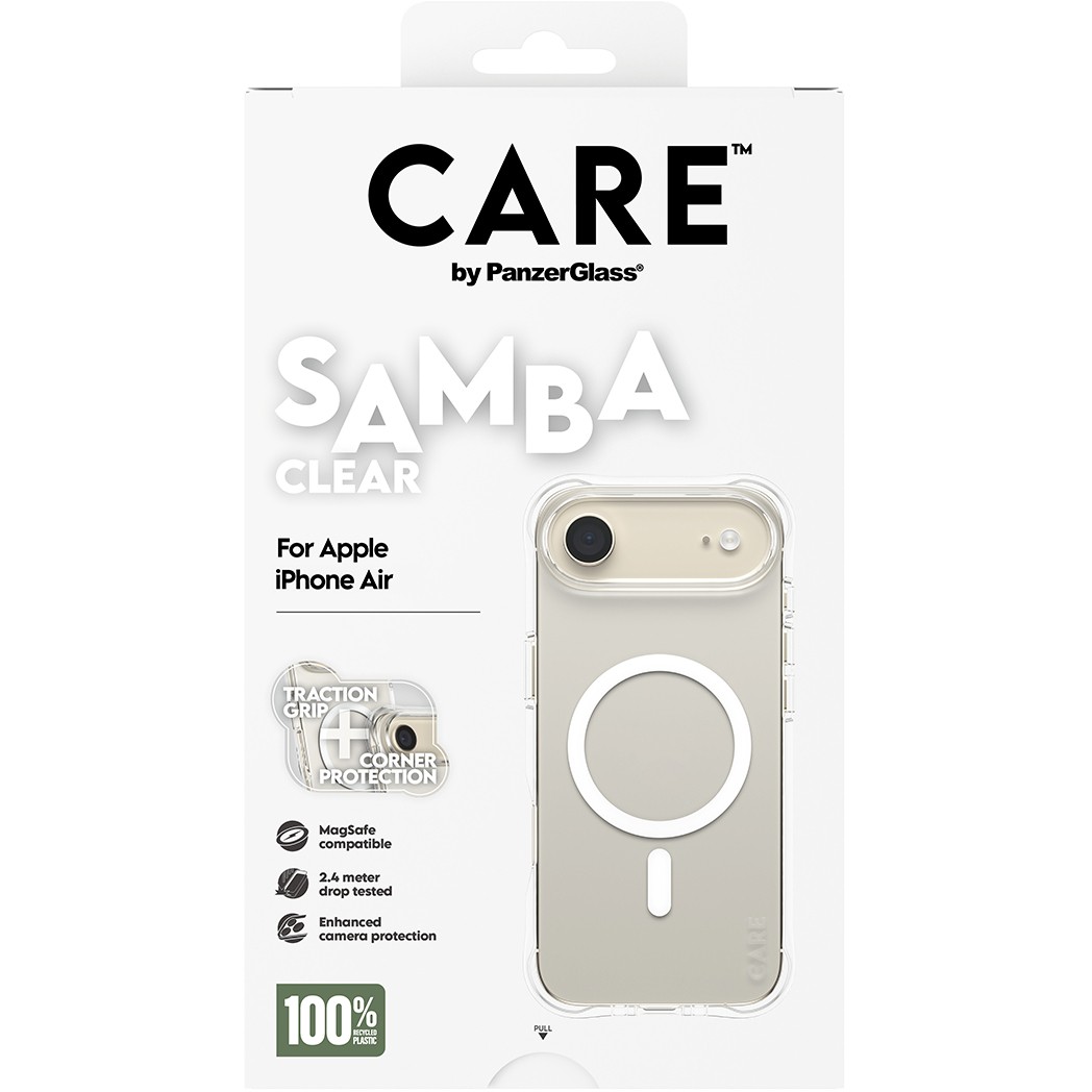 CARE Fashionable Samba Clear Case with MagSafe for iPhone 17 Air - Figura 3