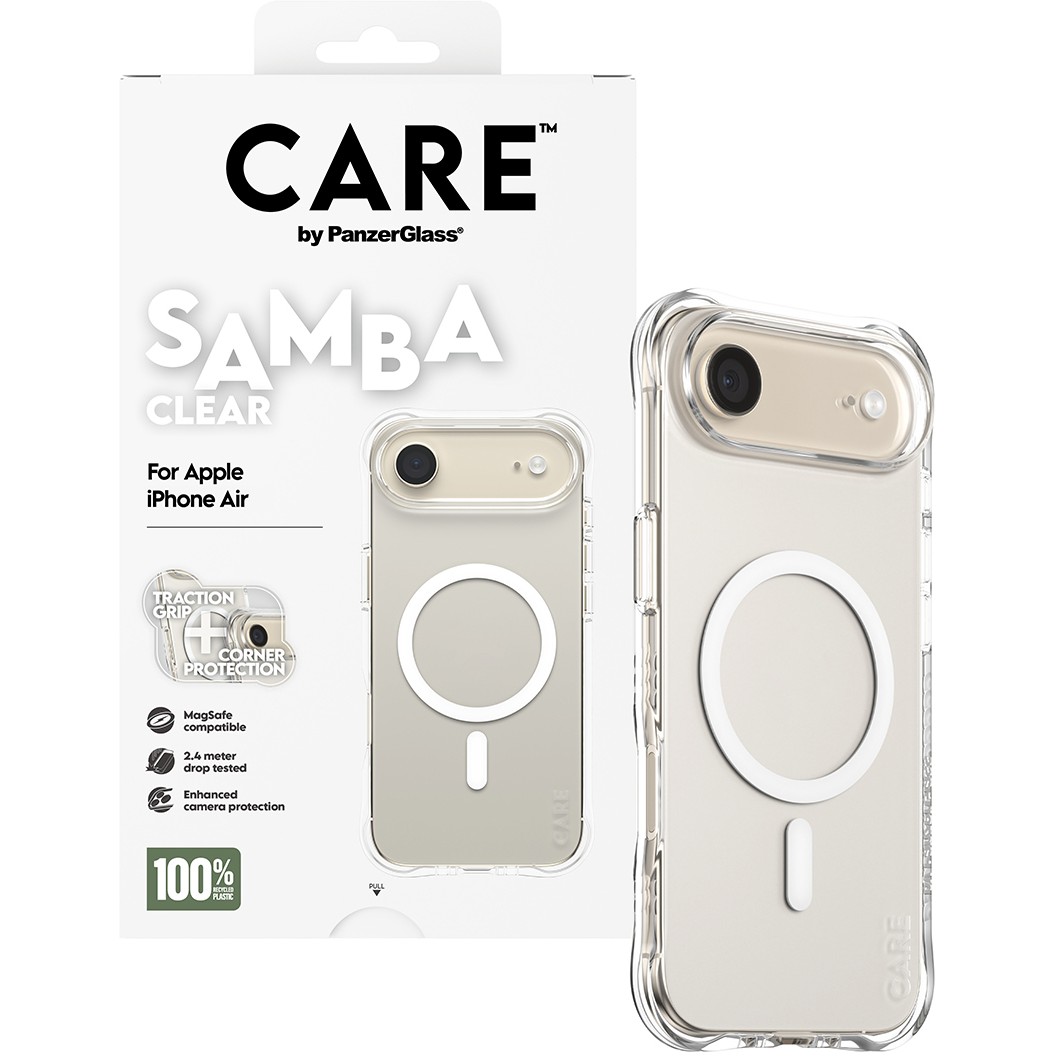 CARE Fashionable Samba Clear Case with MagSafe for iPhone 17 Air - Figura 5
