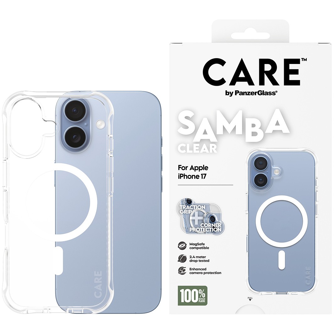 CARE Fashionable Samba Clear Case with MagSafe for iPhone 17 - Figura 2