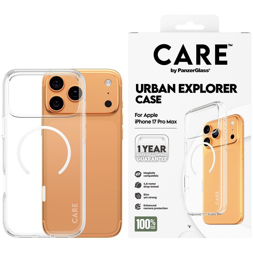 CARE BY FLAGSHIP Transparent Case iPhone 17 Pro Max - Figura 2