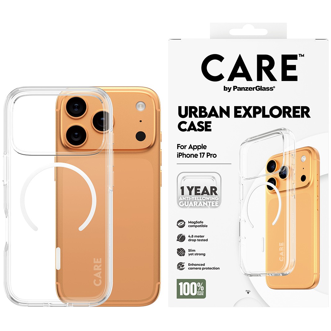CARE BY FLAGSHIP Transparent Case iPhone 17 Pro - Figura 2