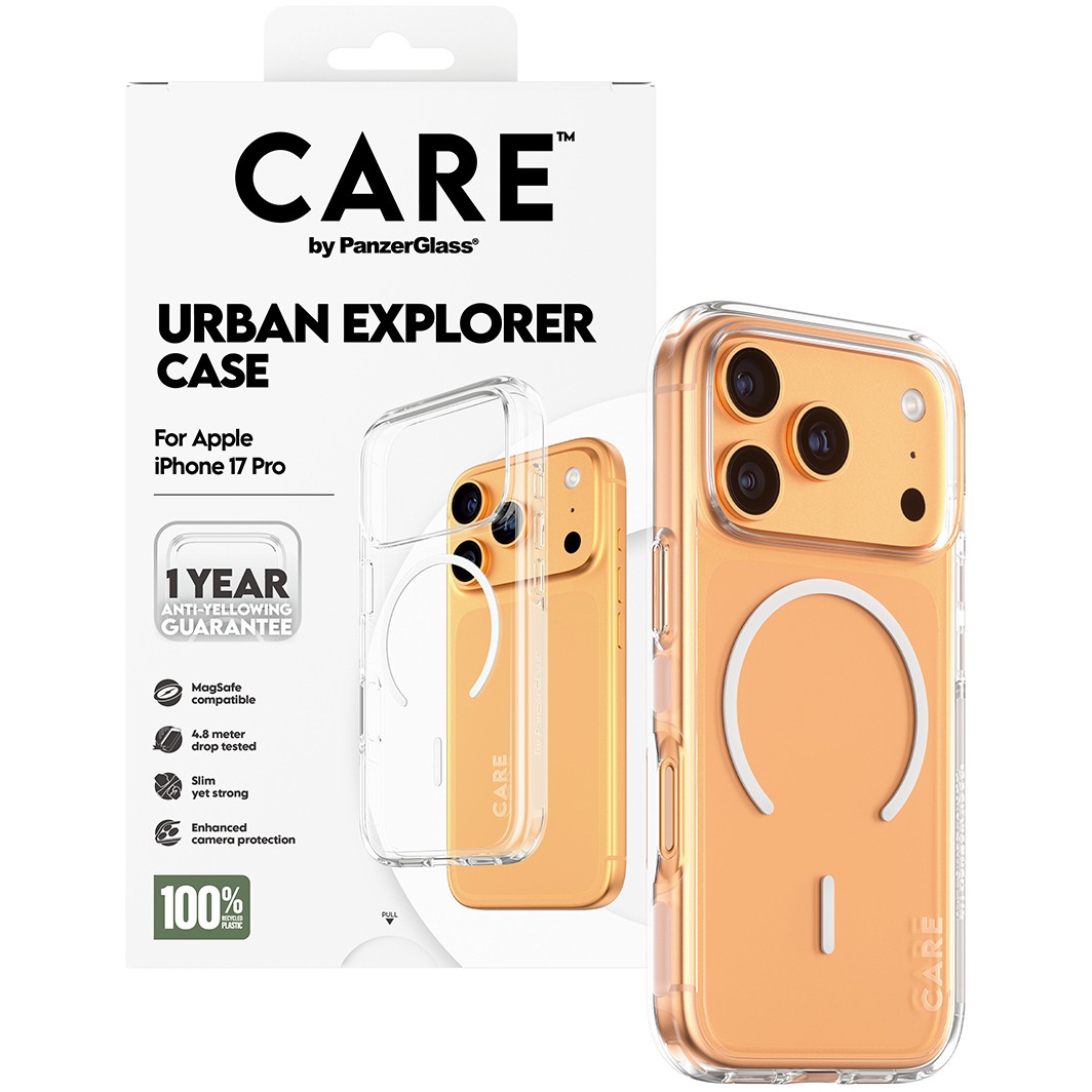 CARE BY FLAGSHIP Transparent Case iPhone 17 Pro - Figura 5