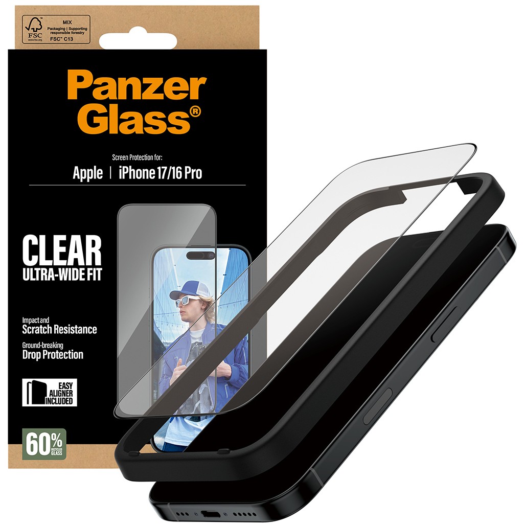 PanzerGlass Screen Protector for iPhone 17 / 16 Pro / UWF - Figura 5