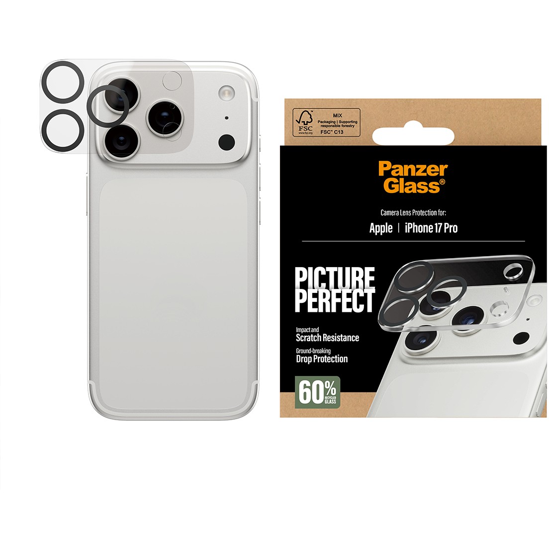 PanzerGlass PicturePerfect Lens Protector for iPhone 17 Pro - Figura 2
